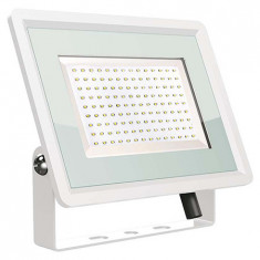 Proiector LED V-tac, 200W, 17600lm, lumina nautra, 4000K, IP65 - alb