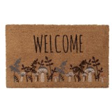 Cumpara ieftin Covoras intrare casa fibre cocos multicolore Welcome 75x45x1 cm