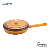 Cumpara ieftin TIGAIE ALUMINIU TURNAT + CAPAC 26x5CM, NICOLAI TAND, ORIGINI, COOKING