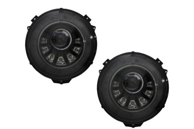 Faruri Bi-Xenon LED Mercedes G-Class W463 (2005-2017) M Square Look Performance AutoTuning foto