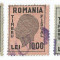 *Romania, Lot 466 cu 3 timbre fiscale generale, 1945, oblit.