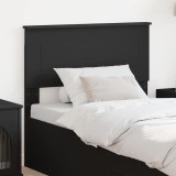 VidaXL Tăblie cap cu headboard Stejar Negru 90 cm Lemn compozit 888342