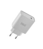 Incarcator retea 1x USB type C Apple 2.4A QC3.0 PD3.0 FCP AFC 20W, Well