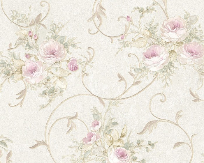 Tapet vlies, model floral, AS Creation Best of Vlies 304202, 10 x 0.53 m