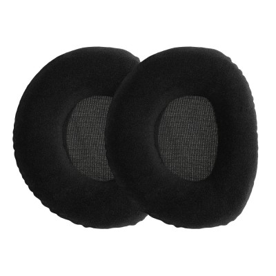 Set 2 Perne de urechi pentru casti Sennheiser RS160/RS170/RS180, Kwmobile, Negru, Textil, 59704.01 foto
