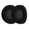 Set 2 Perne de urechi pentru casti Sennheiser RS160/RS170/RS180, Kwmobile, Negru, Textil, 59704.01