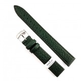 Curea ceas Morellato Original - Piele Naturala, Culoare Verde-Inchis - 14mm