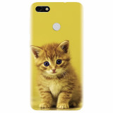 Husa silicon pentru Huawei Y6 Pro 2017, Baby Kitten