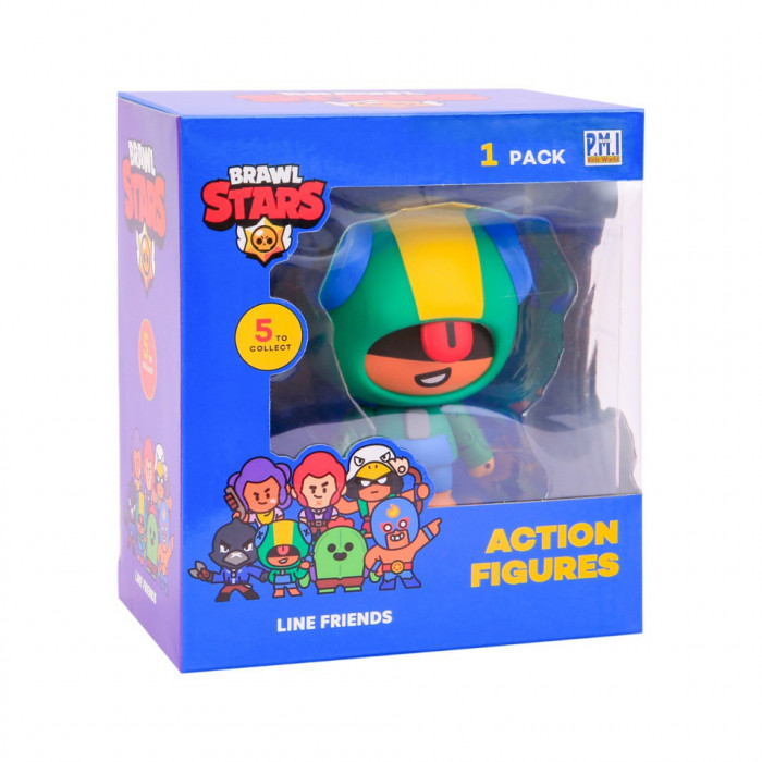 Figurina de actiune window box, Brawl Stars, Leon