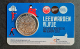 5 Euro 2018 &quot;Leeuwarden Vijfje&quot; Olanda, in coincard - G 4056, Europa