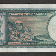 Grecia, 1000 drahme 1939_XF_zeita Atena si Partenonul_K 111 988524