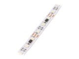 Bandă LED RGBW 5050 12V 60 LED/m 12mm PCB Albă