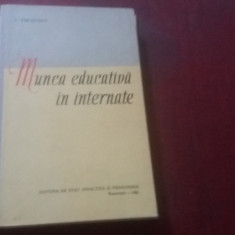 V TIRCOVNICU - MUNCA EDUCATIVA IN INTERNATE 1960
