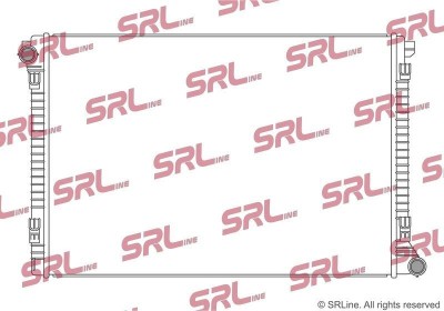 Radiator Vw Atlas/Teramont 17-, motor: 3.6 V6, intrare/iesire conectare rapida, 720x502x26, SRLine, Aluminiu/ Plastic brazat, 3QG121251 foto