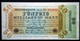 23. GERMANIA 50 MILIARDE MARCI FUNFZIG MILLIARDEN MARK 10.10.1923 VF+/AUNC SR. 626