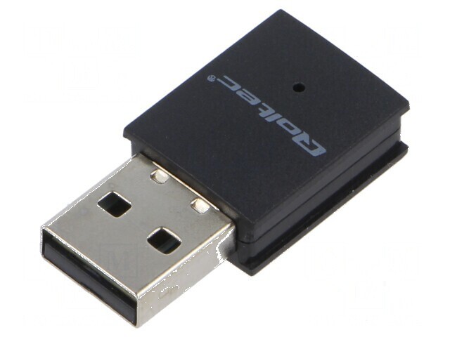 Card extensie PC: de reţea WiFi USB A mufă neagră 2,4&divide;5GHz - Extensie WiFi USB pentru PC