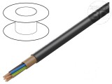 Cablu electric negru 1,5mm2 600V,1kV