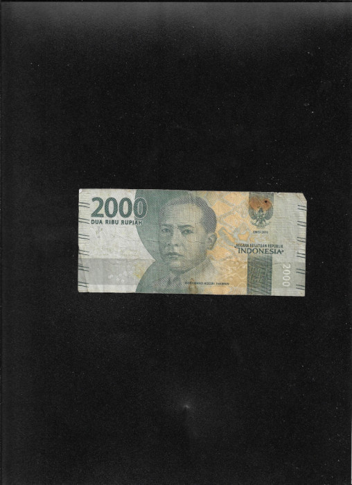 Indonesia Indonezia 2000 rupiah rupii 2016 seria350172