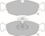 Set placute frana,frana disc DAEWOO CIELO (KLETN) (1995 - 1997) KRIEGER 0950006327