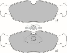 Set placute frana,frana disc DAEWOO CIELO limuzina (KLETN) (1995 - 2008) KRIEGER 0950006327