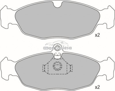 Set placute frana,frana disc OPEL ASTRA F Hatchback (53, 54, 58, 59) (1991 - 1998) KRIEGER 0950006327 foto