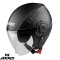 Casca pentru scuter - motocicleta Axxis model Metro A1 negru lucios (open face) &ndash; tip viziera: MT-V-26B XS (53/54cm)