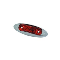 Lampa laterala cu LED 24V Rosie