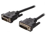 Cablu DVI-D Dual Link 1m Negru