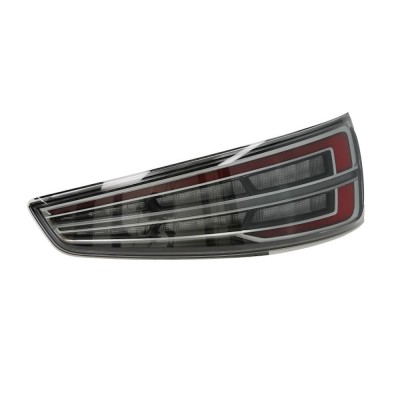 Stop spate lampa Audi Q3 (8U), 01.2015- Model RS, partea Dreapta, LED, semnalizare dinamica, rosu-silver, ULO foto