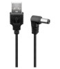 Cablu USB-DC 5.5x2.1mm 0.5m Goobay