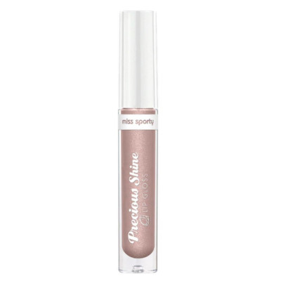 Luciu de Buze Miss Sporty, Precious Shine, 10 Shiny Nude, 2.6 ml, Luciu pentru Buze, Luciu, Luciu Miss Sporty, Luciu de Buze Lichid foto