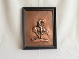 Tablou cupru 3D, alto relief