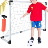 Poarta de fotbal pentru copii cu minge, pompa si plasa Trizand