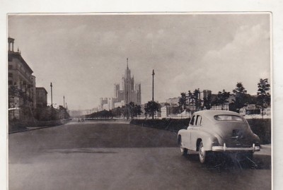 bnk cp URSS - autoturism GAZ M-20 Pobeda - necirculata foto