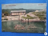 Statiunea Baile Slanic Prahova , Baia verde . Regalitate Romania .CARTE POSTALA interesanta , ,, Circulata, Printata