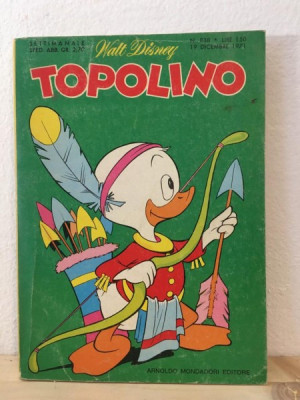 Walt Disney - Topolino Nr. 838, 19 Decembrie 1971 foto
