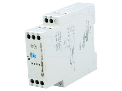 Timer Programabil DPDT 0,05s-10zile 24-240V foto