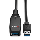 Cablu Lindy 15m USB 3.0 Active Extension &quot;LY-43322&quot; (timbru verde 0.8 lei)