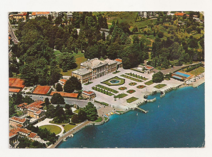 FA6 - Carte Postala - ITALIA - Como, Villa Olmo, circulata 1976