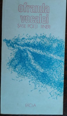 OFRANDA VOCALEI&amp;#039;79:V.Horj/N.Irimia/C.Marascu/P.D.Marcel/D.Sibii/DEDICATIE M.Nica foto