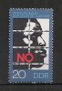 D.D.R.1978 Anul international impotriva rasismului SD.454, Nestampilat