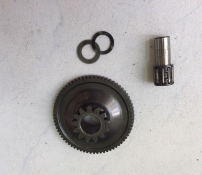 Pinion starter motor Suzuki GSX-R 1000 K5-K6 2005-2006 foto
