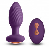 Dop Anal Inya Alpine Gyrating &amp; Vibrating, 16 Moduri Vibratii, Silicon, USB, IPX7, Mov, 9.8 cm