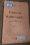 FABULE SI FABULISTI ISTORICUL GENULUI SI LITERATURA LUI de CRISTU S . NEGOESCU
