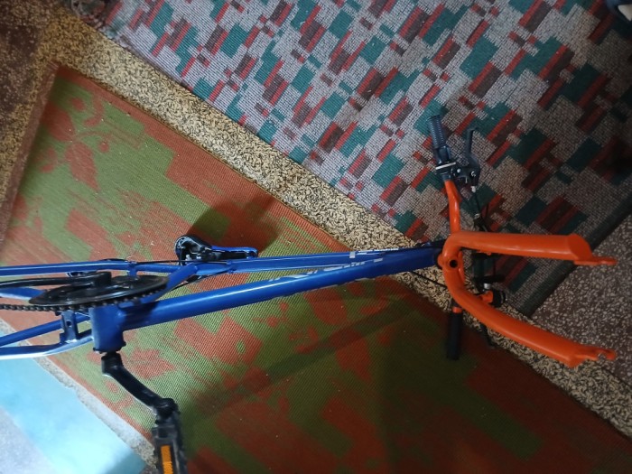 Bicicleta fara roti cu cadru,frane,lant,ghidon,foaie,șezut,furca ...