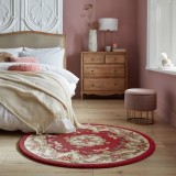 Cumpara ieftin Covor Aubusson Roșu 120X120 cm, rotund, Flair Rugs