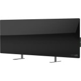 Convector electric de podea/perete Aeno AGH0002S, Wifi, 700 W, Negru