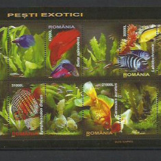 Romania MNH 2005 - Pesti Exotici - LP 1676 c - bloc