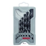 Set Bosch X-Pro Line 7 burghie 3-10 mm pentru lemn