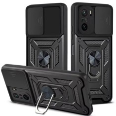 Husa pentru Xiaomi Mi 11i / Poco F3 - Techsuit CamShield Series - Black